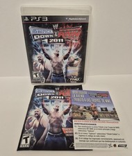 WWE SmackDown vs Raw 2011 Sony PS3 Complete W/Manual .