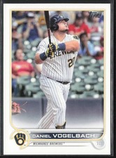 2022 Topps Daniel Vogelbach Milwaukee Brewers #522