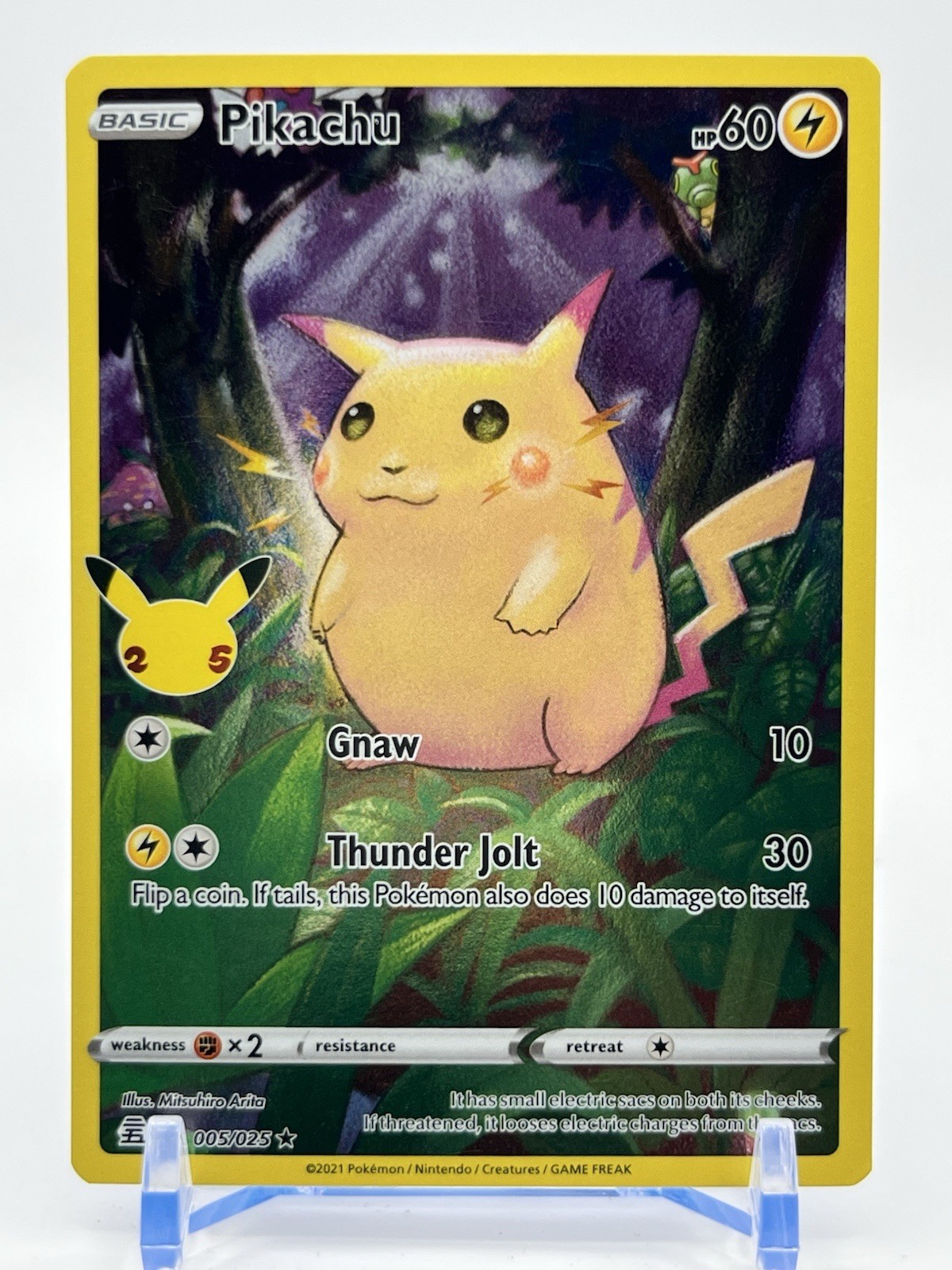 Pikachu 2021 Celebrations #005/025 Holo Price Guide - Sports Card