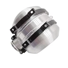 JSD 1.75 Gallon 8 x 8 Spun Aluminum Gas Tank / Fuel Tank With Internal Baffle 