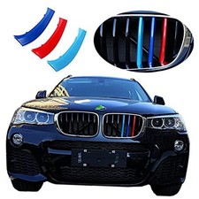 Tricolored Grille Insert 2011-17 BMW F25 X3 and 2014-18 F26 X4 7-Beam Grille