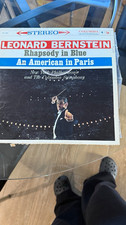 Leonard Bernstein Rhapsody in Blue/An American in Paris LP Stereo MS6091