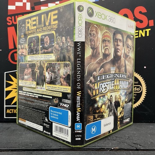 WWE Legends Of Wrestlemania Microsoft Xbox 360 PAL TESTED FREE TRACKED POSTAGE - Picture 5 of 10