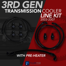 Fluidyne Transmission Cooler Line Kit For 07.5-09 Dodge Ram 25003500 6.7l 68rfe
