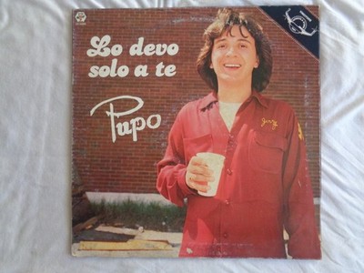 LP Pupo - Lo Devo Solo A Te BR 56026 1981 Musica Italiana Vinile 12'' GF NM