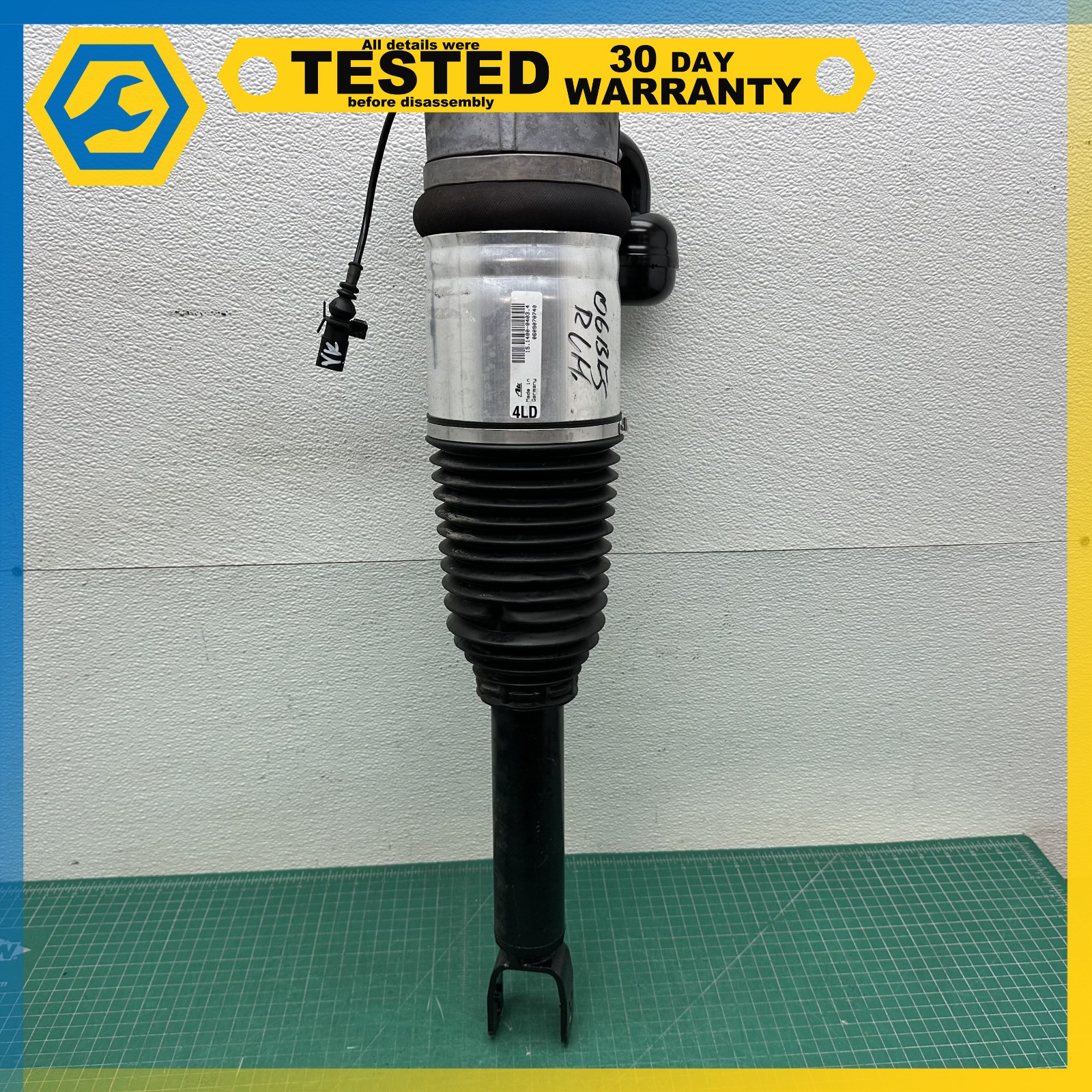 06-12 BENTLEY Flying Spur REAR LEFT AIR SUSPENSION SHOCK ABSORBER STRUT OEM