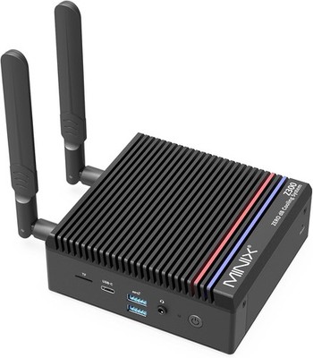 MINIX Fanless Mini PC Intel N300 16GB 512GB 4K Dual Display
