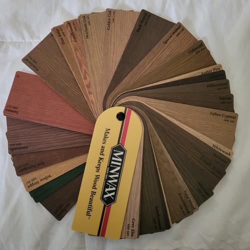 Minwax Interior Stain Chart Fandeck Colors Semi Transparent Stain