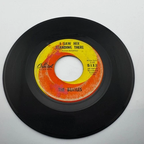 45 RPM The Beatles -  I Saw Her Standing There/I Want To Hold Your Hand