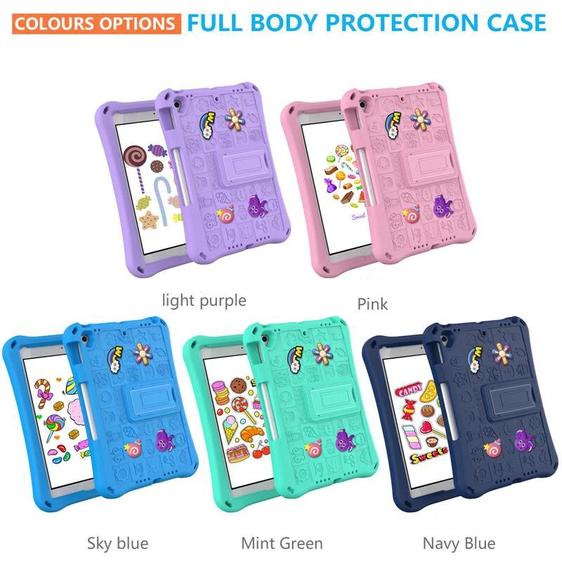 Kids Case For iPad 9th 8th 7th 10.2 Air 3 10.5 Shockproof Heavy Duty Stand Cover - Image 2 of 4