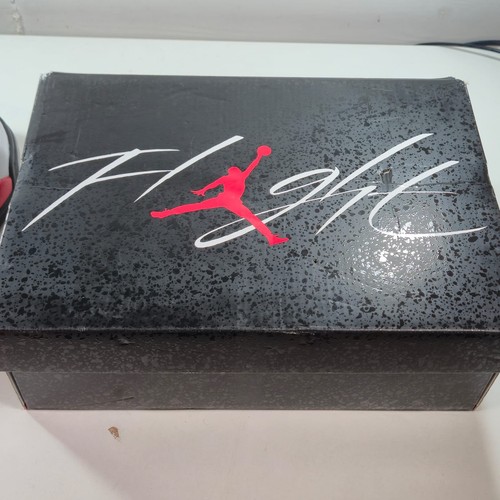 Air Jordan Retro 4 GS White/ Fire Red-Black Sneaker Kinder 3,5Y Uk 3 mit Karton - Bild 20 von 22