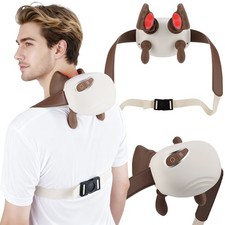 Electric Shoulder and Neck Massager with Heat Deep Tissue 4D Kneading Shiatsu