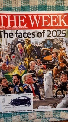 THE WEEK BEST OF U.S.& INTERNATIONAL MEDIA FACES OF 2025 DECEMBER 26,2025/01,26