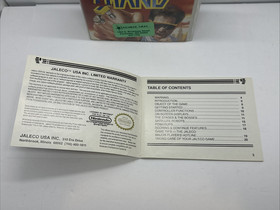 Shatterhand (Nintendo, 1991) NES Manual and Case No Game Free Shipping