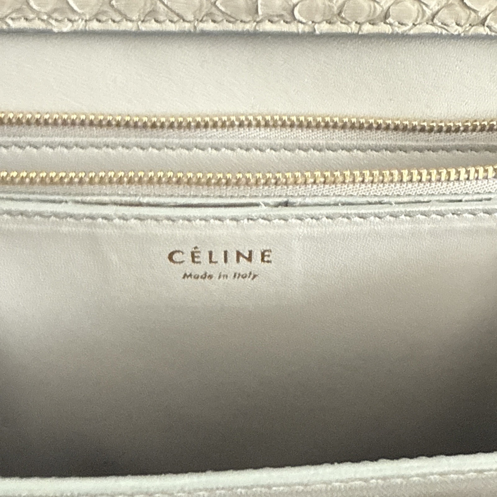 Celine Classic Box Bag Python Medium - image 6