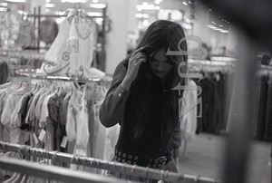 1960s Negative-sexy pinup girl Kristen Notstrand-shopping in Los Angeles t474029