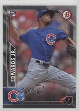 2016 Bowman Rookies Silver Carl Edwards Jr #124 tj0