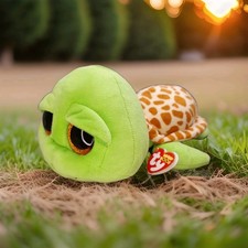 Ty Beanie Boos Zippy Green Turtle 9" Medium Buddy Plush Stuffed Animal Toy