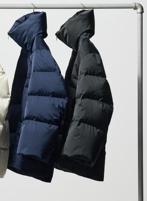 Uniqlo +J Down Volume Jacket Winter 2026 Jil Sander Navy / Black