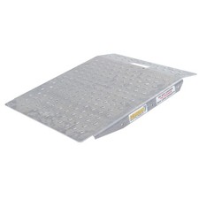 Guardian Heavy Duty Aluminum Shed Ramp Portable Loading For Mowers Atv Silver