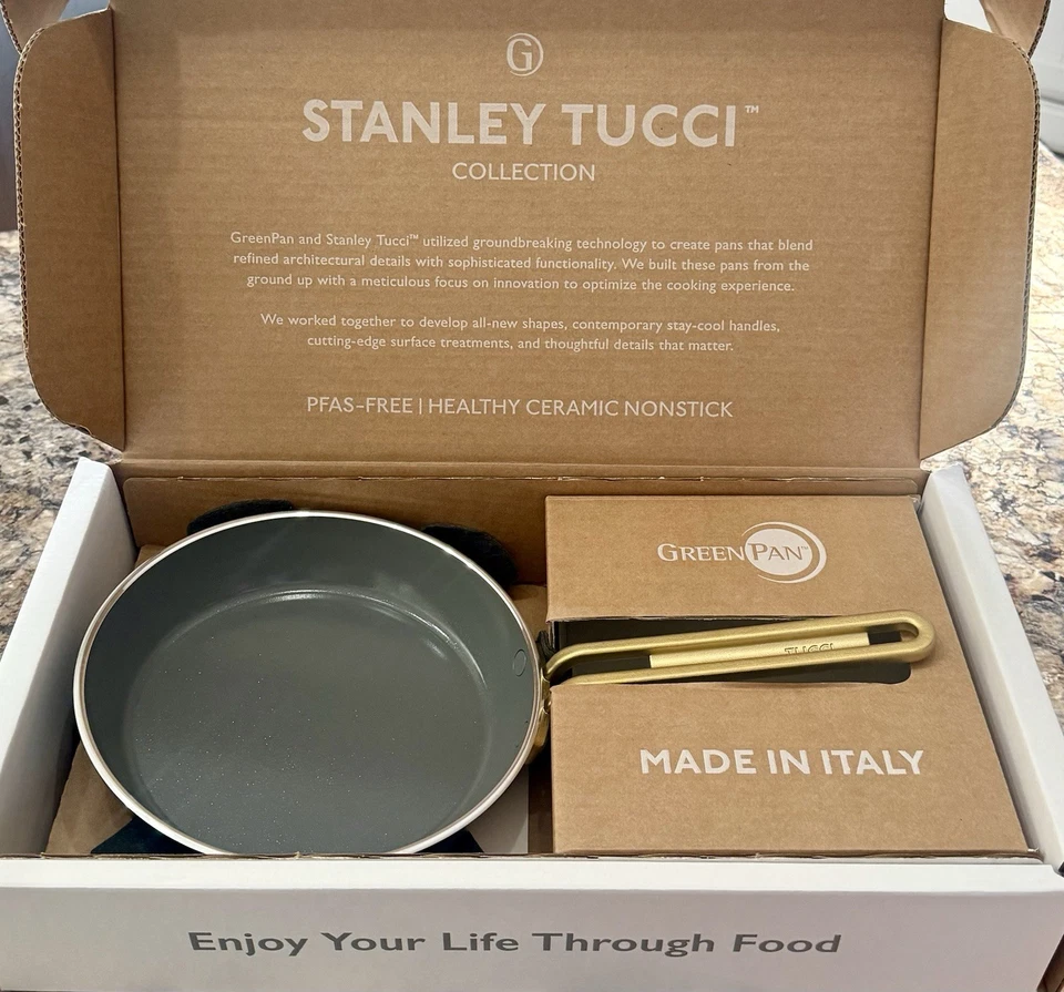 Stanley TUCCI Colección Green Pan 8" Nuevo Auténtico Williams-Sonoma - Imagen 3 de 4