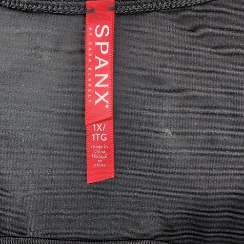 Spanx Women 1X Black Strappy Go Lucky Open Bust Shaping Cami Shapewear - Picture 2 of 8