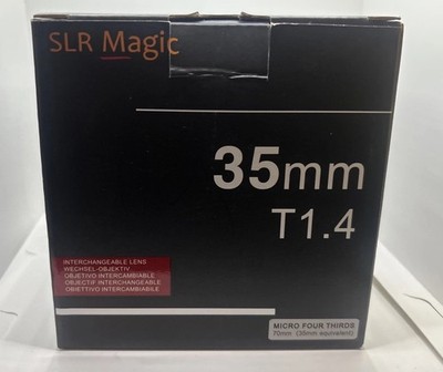 SLR Magic Cine 35mm F1.4 Lens - M4/3 -