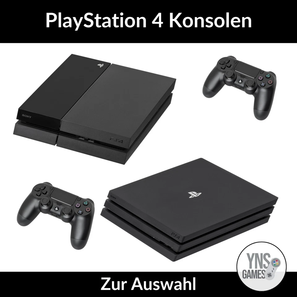 Sony PlayStation 4 - PS4 - Konsole Auswahl 500GB 1TB Pro