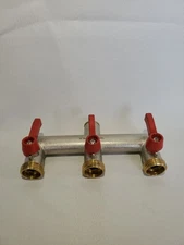 Brass Garden Hose Splitter, 3 Way Faucet Diverter with 3 3 way splitters 