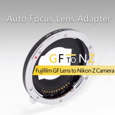 Boryoza GF-NZ AF Auto Focus Lens Adapter for Fujifilm GFX Lens to Nikon Z Camera