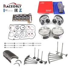 RACEORLY Engine Rebuild Kit Piston STD Valve For BMW Mini R56 1.4L N12B14A