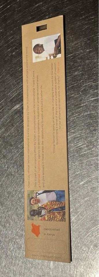 Pulsera Chan Luus Cuero Cuentas Usada Joyería Primavera Foto 2 de 4