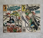Amazing Spider-Man 298 & 299 Newsstand Good Condition McFarlane First Venom.