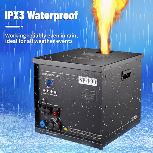 Pro Outdoor Stage DMX Fire Machine Flame Thrower Projector Event Show Disco Club - Picture 4 of 9