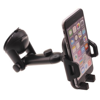 For Phone 16/17/Pro/Max/Air - Car Mount Dash Windshield Holder Telescopic