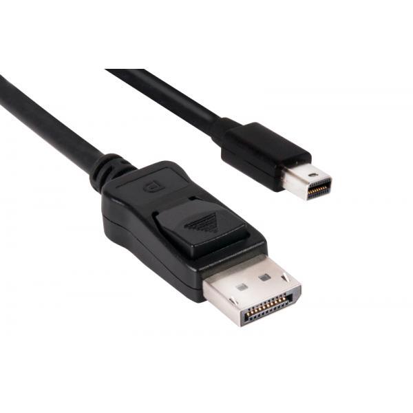 CLUB3D MINI DISPLAYPORT TO DISPLAYPORT 1.4 HBR3 CABLE MALE/MALE 2 M/6.56 FT