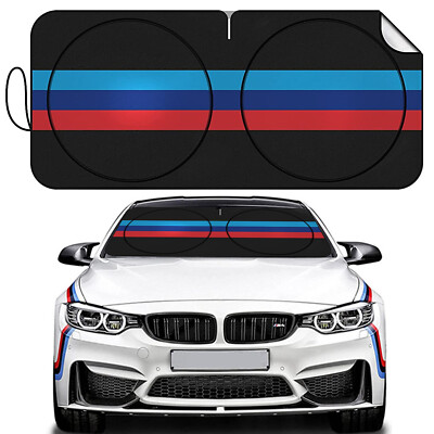 For 14-23 BMW X1 X3 X4 X5 X6 Car Sedan Windshield Sun Shade UV Block Visor Cover