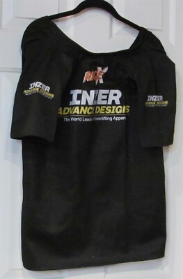 Inzer Rage X Shirt 46 Black w/Custom H.D. Collar + 2'' Scoop Neck Options (NEW)