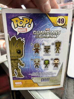 Funko Pop! Vinyl: Marvel - Groot #49 for sale online | eBay