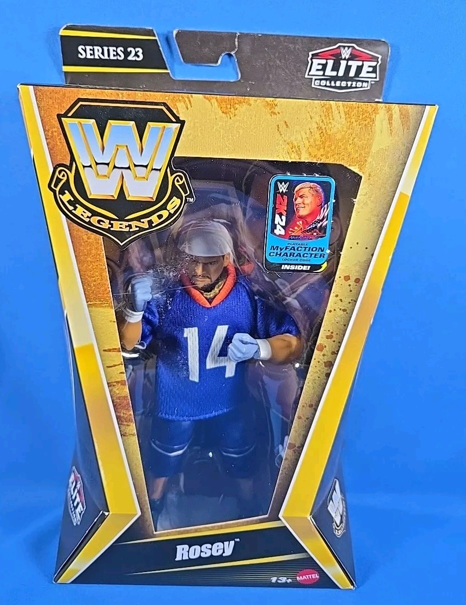 WWE Legends Elite Rosey Series 23 Exclusive 6