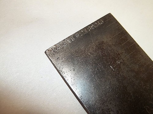 Red Diamond Vintage Woodworkers 6" Square, Wooden Handle Steel Blade, USA - Picture 3 of 6