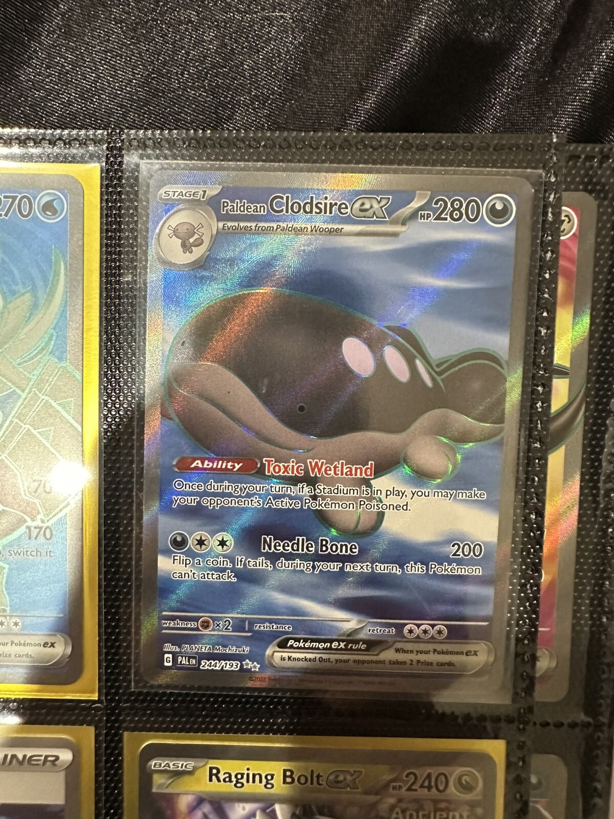 Paldean Clodsire ex 244/193 Sv02: Paldea Evolved Holo
