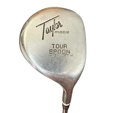 TaylorMade Tour Spoon 13° Loft Pittsburgh Persimmon 42.5 Steel Shaft R Flex