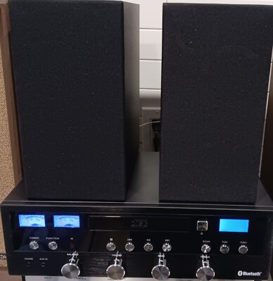 Innovative Technology Classic Retro Bluetooth Stereo System ITCDS