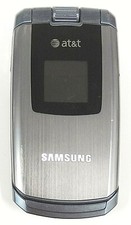 Samsung SGH-A747 - Blue  AT T  Very Rare Flip Phone - No Back