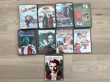 9 NEW (SEALED) CHRISTMAS DVDs: CAROL BURNETT, LIBERACE, MERRY INGALLS, THE MUNST
