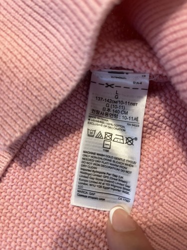 Gap Girls Sweater Pullover Size L 8/10 - Picture 5 of 7