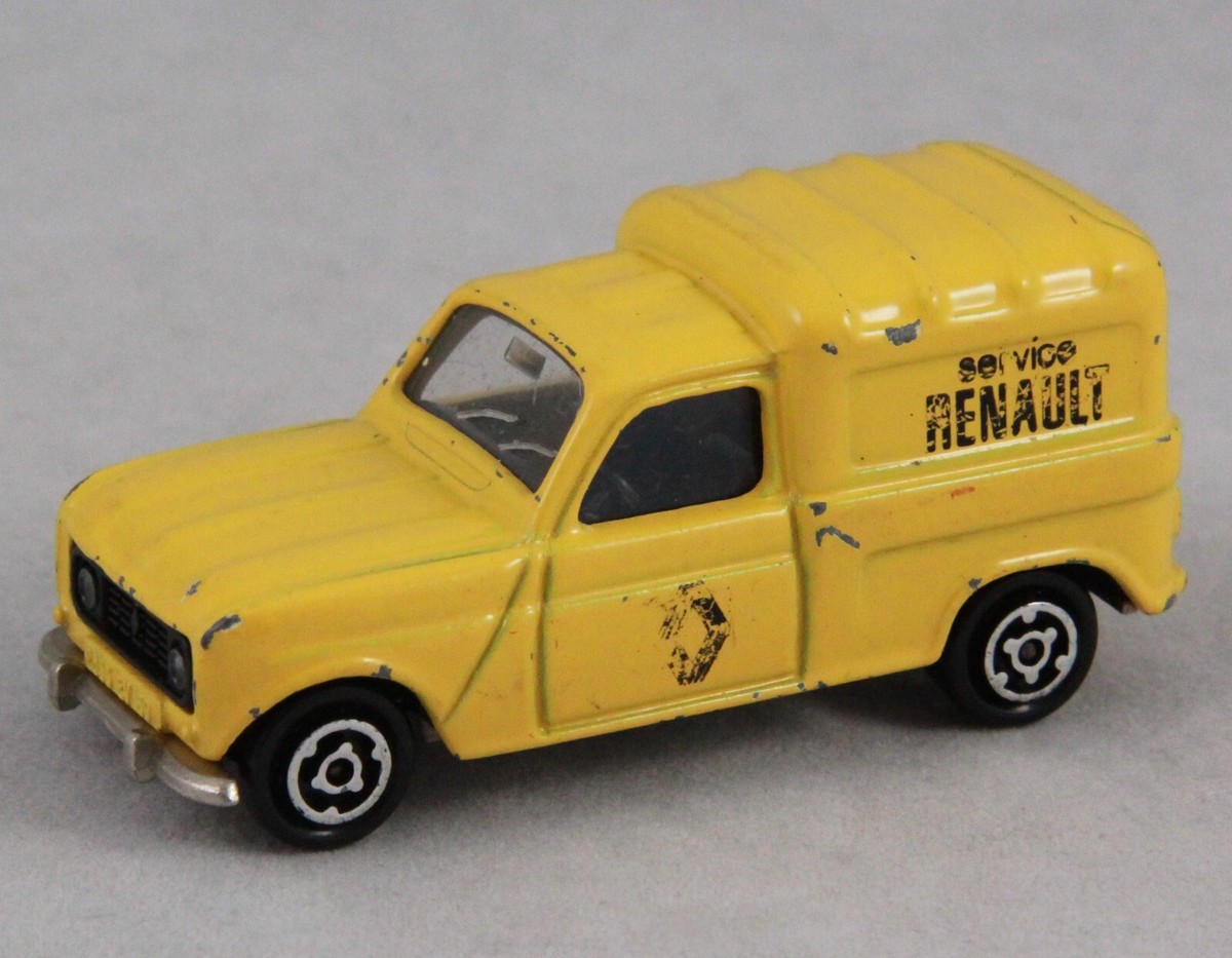 Voiture Miniature Majorette Renault 4 - Modèle Réduit Occasion - Collection Jouet