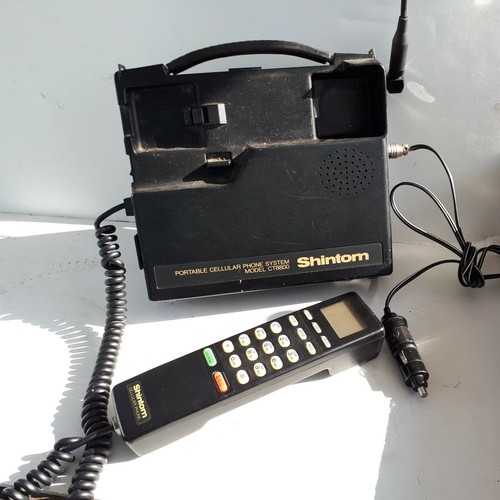 Système de téléphone portable vintage Shintom modèle CT8800 - Photo 5 sur 6