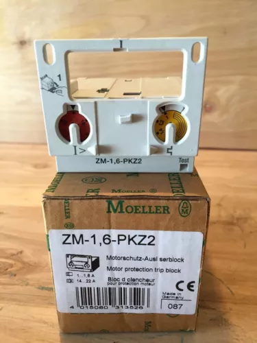 Moeller ZM-1, 6-PKZ2 Motor Protection Trip Block